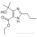 LH-imidazol-5-karboxylsyra, 4- (l-hydroxi-l-metyletyl) -2-propyl-, etylester CAS 144689-93-0